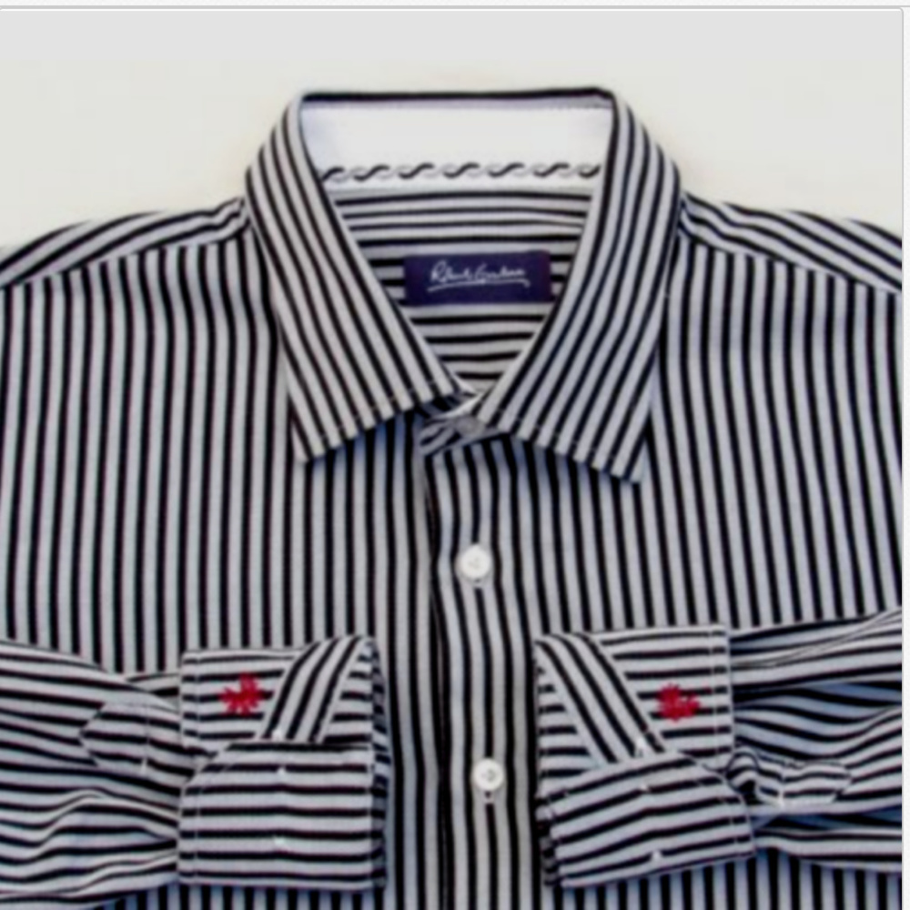 Robert Graham dress  logo boy's shirt